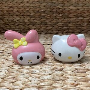 Sanrio Hello Kitty and Melody‎ Salt and Pepper Shakers